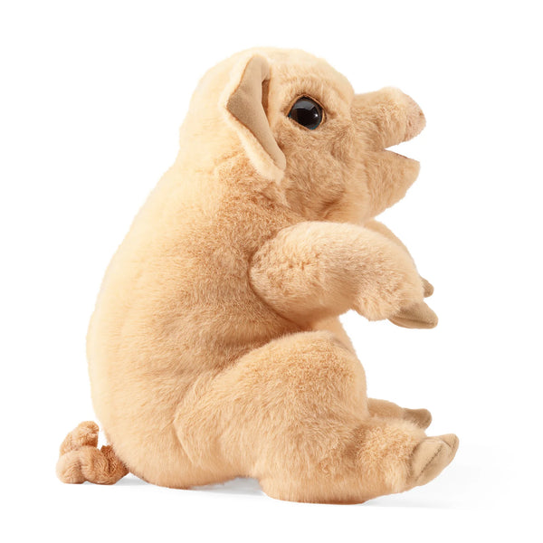 Folkmanis: Piggy Puppet - Ages 3+
