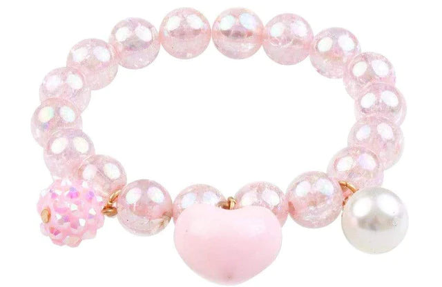 GP: Pink Heart Bobble Bracelet - Ages 3+