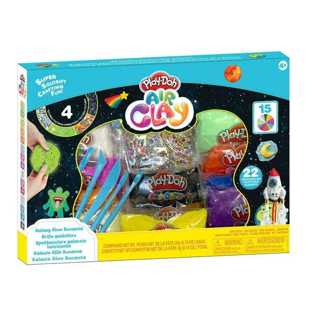 Play-Doh: Air Clay Galaxy Glow Bonanza - Age 4+