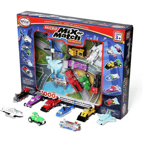 Micro Mix or Match Vehicles Deluxe 2 - Ages 3+