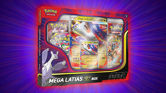 Pokémon TCG: Mega Latias ex Box - Ages 6+