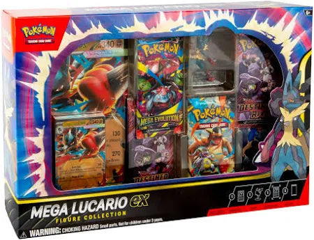 Pokémon TCG: Mega Lucario ex Figure Collection - Ages 6+