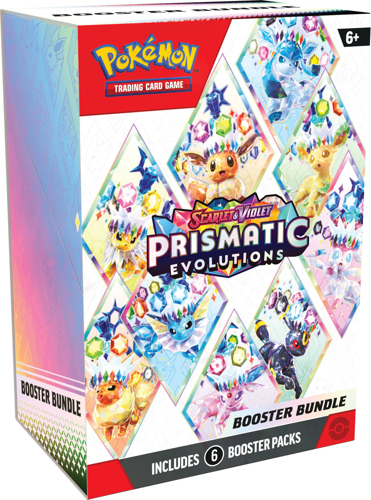 Pokémon TCG: Scarlett & Violet Prismatic Evolutions Booster Bundle - Ages 6+