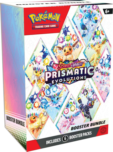 Pokémon TCG: Scarlett & Violet Prismatic Evolutions Booster Bundle - Ages 6+