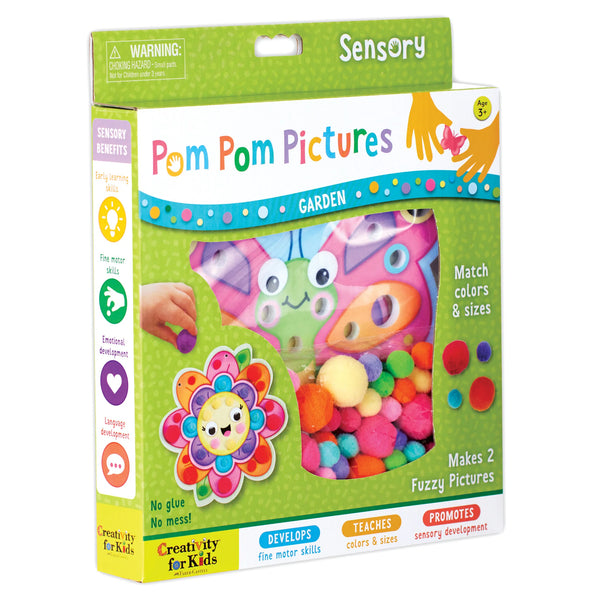 Pom Pom Pictures: Garden - Ages 3+