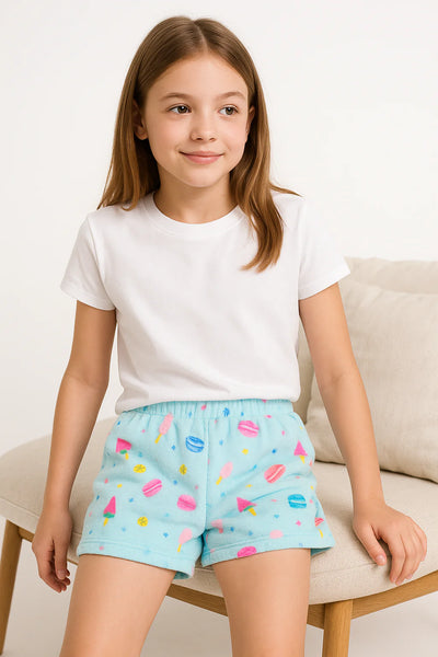 Plush Shorts: - Sweets and Popsicles - Multiple Sizes Available