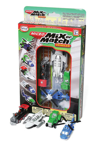 Micro Mix or Match: Vehicles 4  - Ages 3+