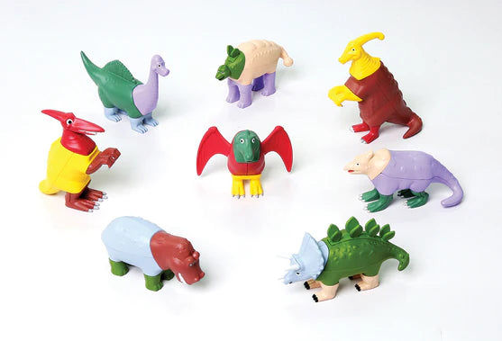 Magnetic Mini Mix or Match: Dinosaurs Deluxe - Ages 3+