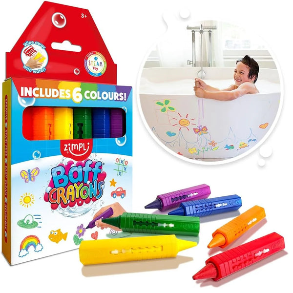 Baff Bath  Crayons -  Ages 3+