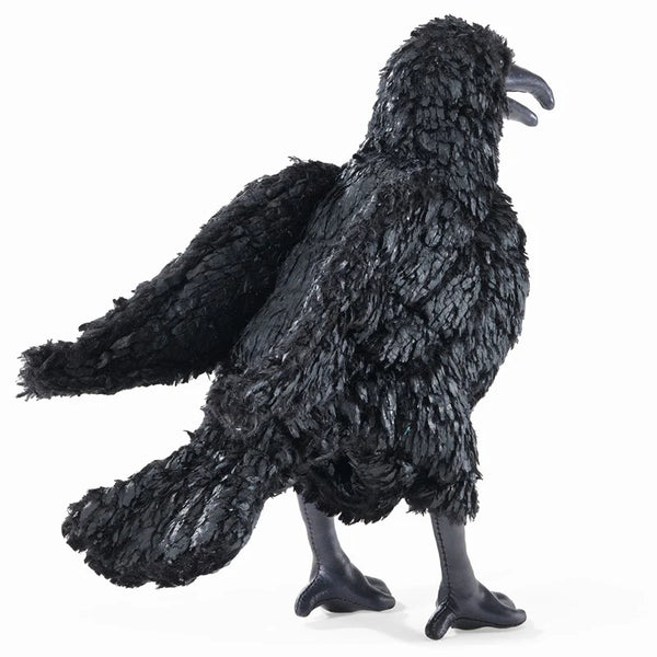 Folkmanis: Crow Puppet - Ages 3+