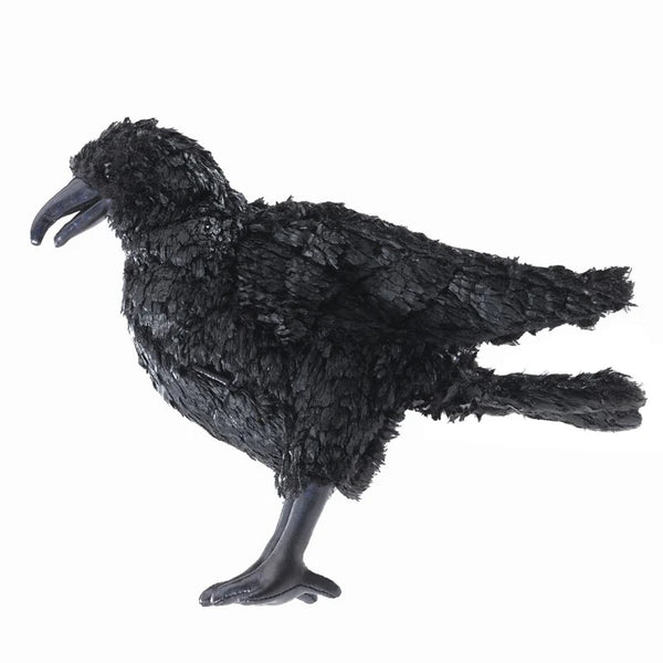 Folkmanis: Crow Puppet - Ages 3+