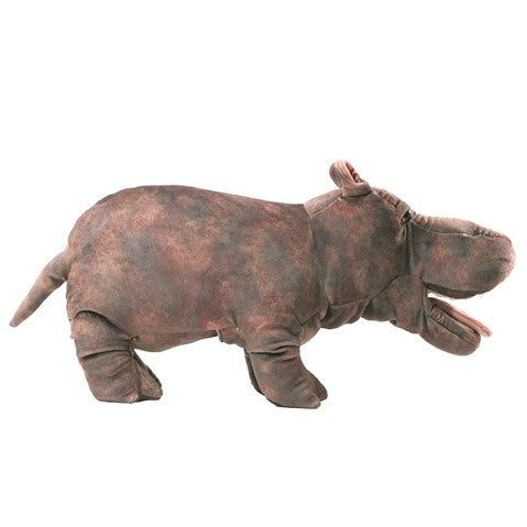 Folkmanis: Baby Hippo Puppet - Ages 3+
