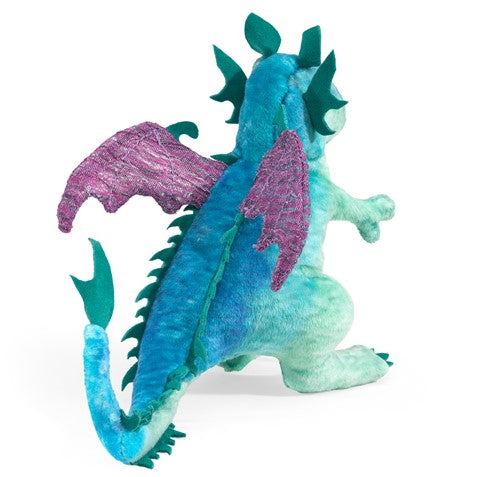 Folkmanis: Mini Dragon Finger Puppet - Ages 3+