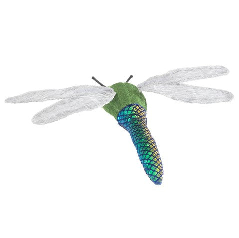 Folkmanis: Mini Dragonfly Finger Puppet - Ages 3+