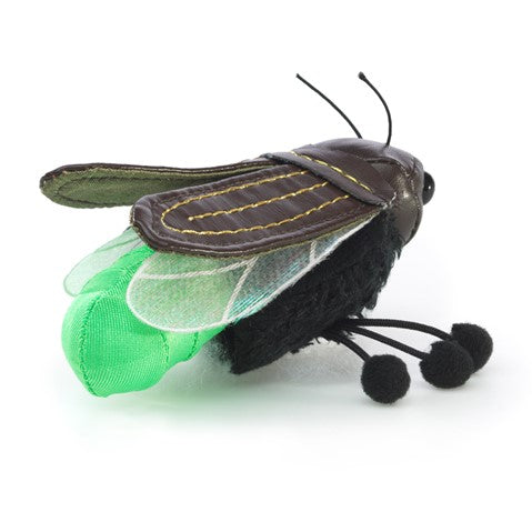 Folkmanis Mini Firefly Light-up Finger Puppet
