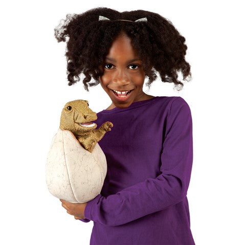 Folkmanis: Dinosaur Egg  Puppet - Ages 3+