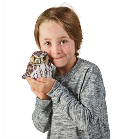 Folkmanis: Pygmy Owl Puppet - Ages 3+