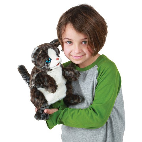 Folkmanis: Wildcat Kitten Puppet - Ages 3+