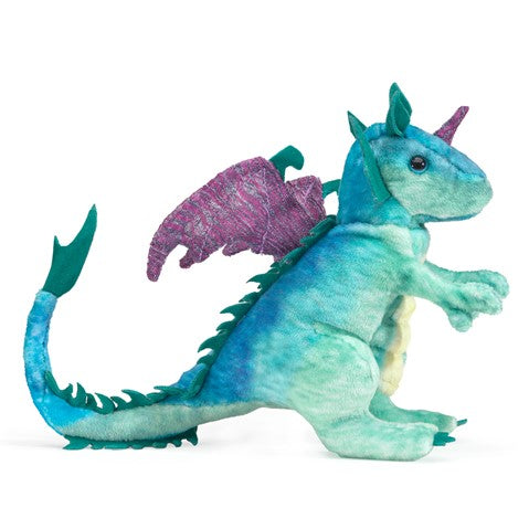 Folkmanis: Mini Dragon Finger Puppet - Ages 3+