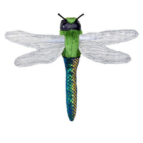 Folkmanis: Mini Dragonfly Finger Puppet - Ages 3+