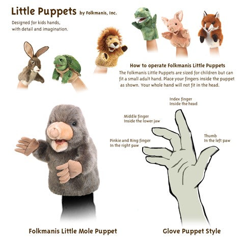 Little Mole Puppet - Ages 3+