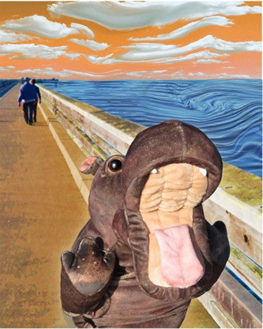 Folkmanis: Baby Hippo Puppet - Ages 3+