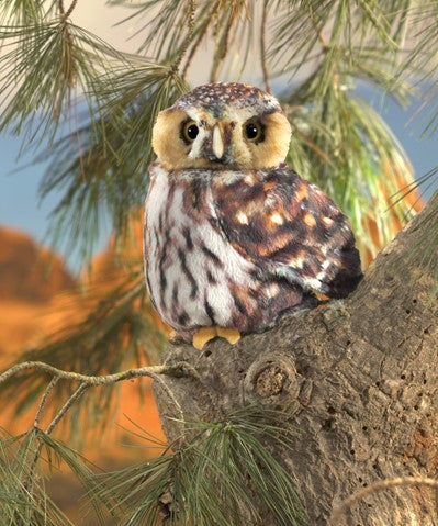 Folkmanis: Pygmy Owl Puppet - Ages 3+