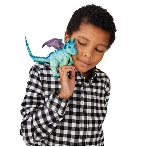 Folkmanis: Mini Dragon Finger Puppet - Ages 3+