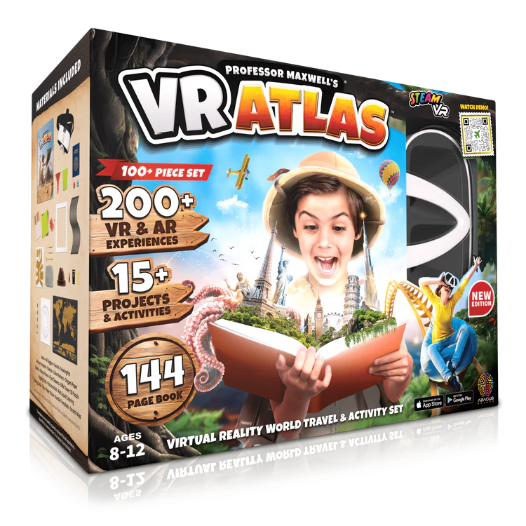 Professor Maxwell's VR Atlas - Ages 8+