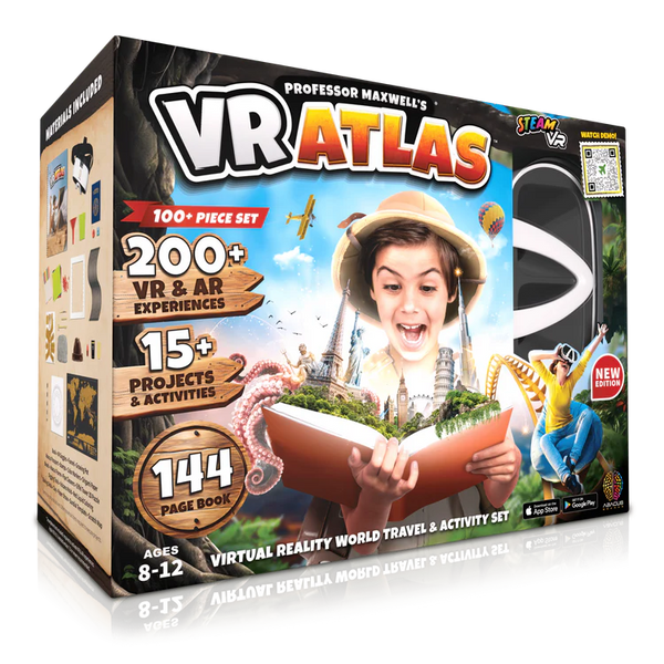 Professor Maxwell's VR Atlas - Ages 8+