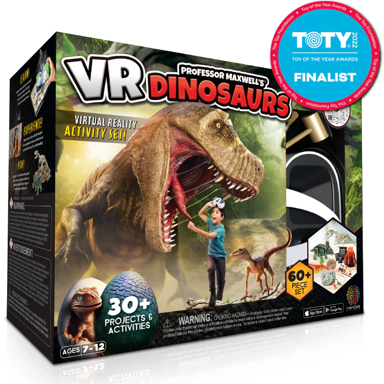 Professor Maxwell's VR Dinosaurs - Ages 7+