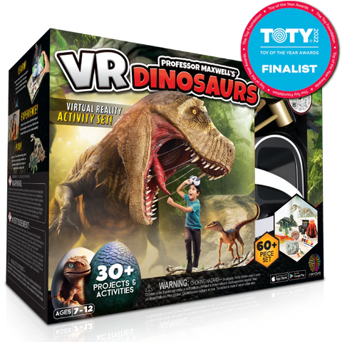 Professor Maxwell's VR Dinosaurs - Ages 7+