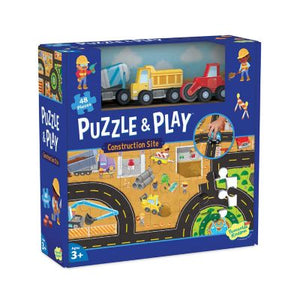 Floor Puzzle 48 Pieces: Puzzle & Play Construction Site - Ages 3+