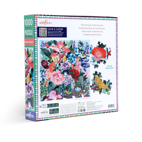 1000 Piece Puzzle: Spring Bouquet - Ages 12+