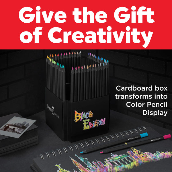 FC: Black Edition 50 Coloured Pencils - Ages 13+