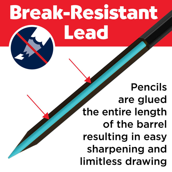 FC: Black Edition 12 Coloured Pencils - Ages 13+