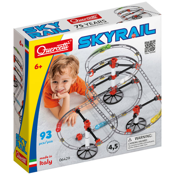 Quercetti: Sky Rail Roller Coaster Starter Set - Ages 6+