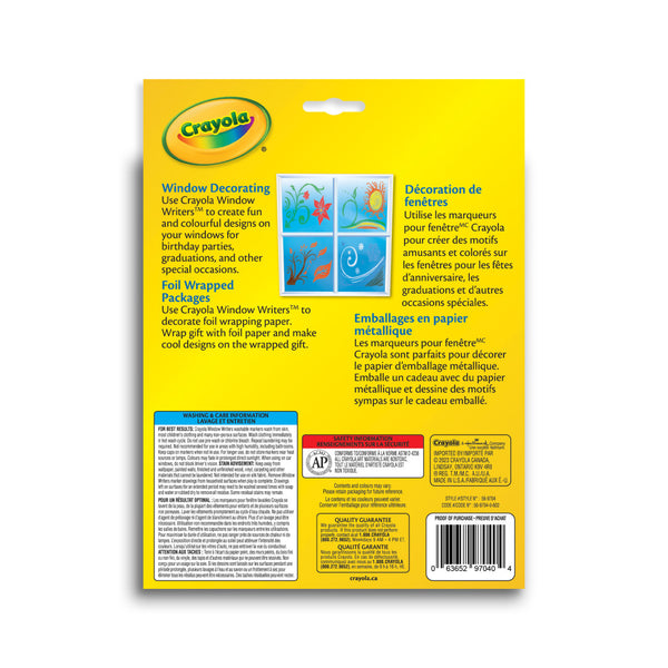 Crayola - Window Writers Markers