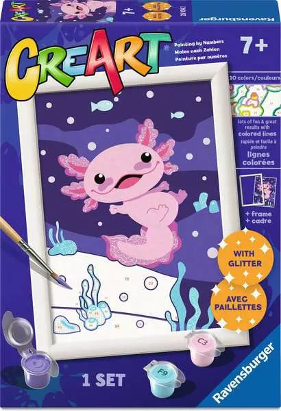 CreArt: Axolotl - Ages 7+