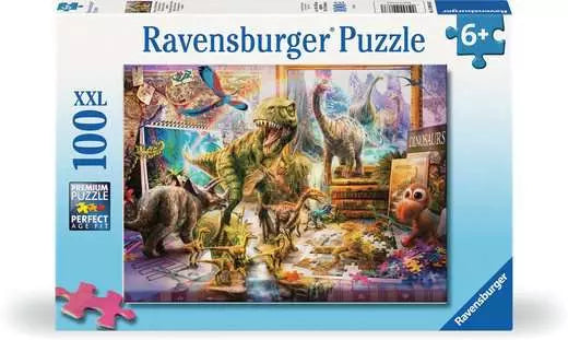 100 XXL Piece Puzzle: Dinosaur Escape