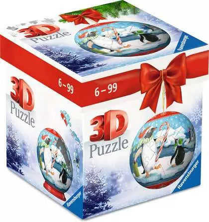 54 Piece Puzzle Ball: Animal Cheer Christmas - Ages 6+