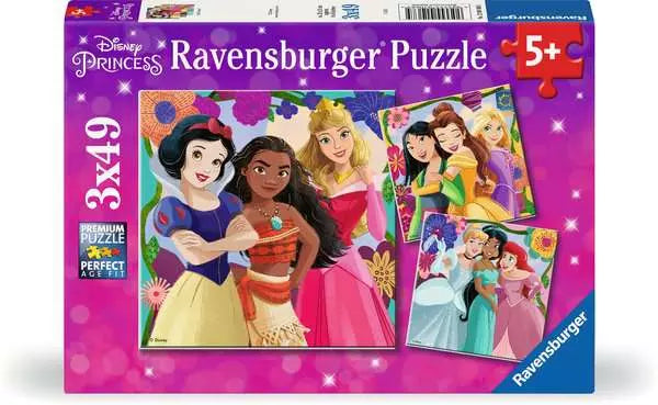 3x49 Piece Puzzle: Disney Princess Girl Power! - Ages 5+