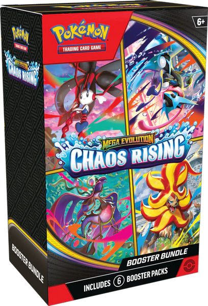 Pokémon ME04 Chaos Rising Booster Bundle 2 Waves
