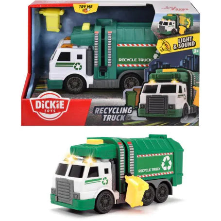 City Heroes: Recycling Truck with Lights & Sound 15 cm - Ages 3+