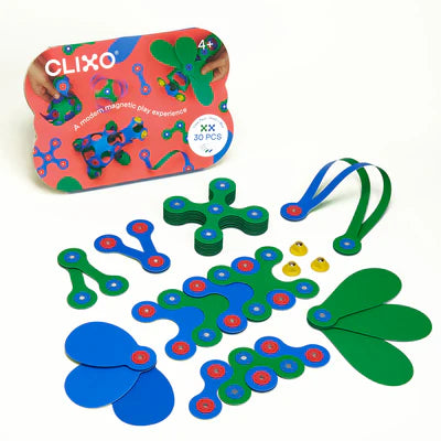 Clixo: Blue and Green 30 Piece Set - Ages 4+