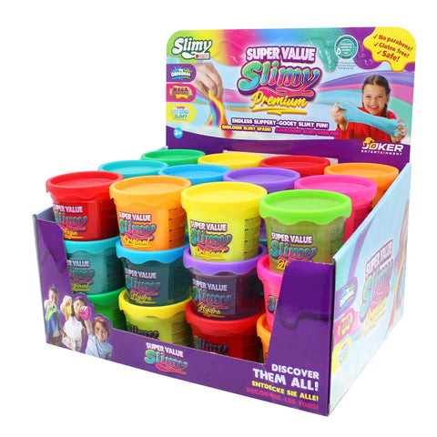 Slimy: Slimy 4oz - assorted colours- Ages 5+