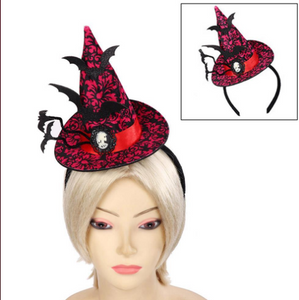 Red Witch Hat Headband - Ages 3+