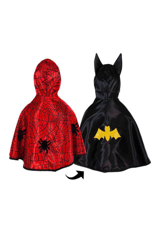 GP: Reversible Spider/Bat Cape - Size 2/3T