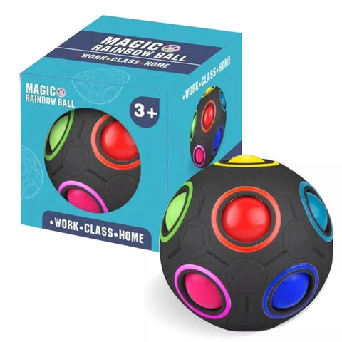 Robiii: Magic Rainbow Ball - Black - Ages 5+