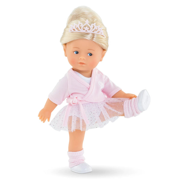 Corolle: Mini Corolline Rosy Ballerina Set 8" Doll -  Ages 3+